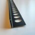 Listel Deco Acero Inoxidable Cepillado 12,5x2500mm Negro Mate