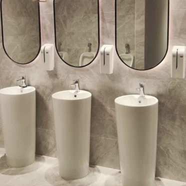 Lavamanos Columna Philos Blanco Urben