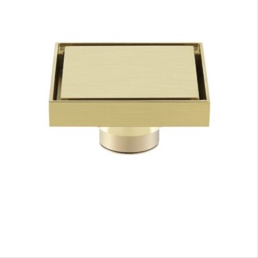 Desagüe Cuadrado para Ducha 100x100mm Dorado Satinado Urben