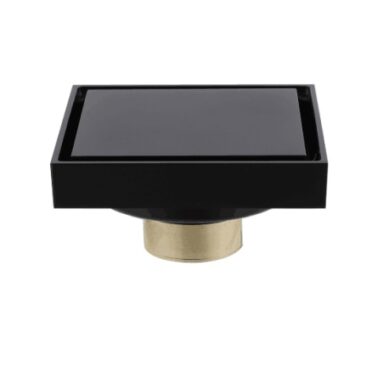Desagüe Cuadrado para Ducha 100x100mm Negro Mate Urben