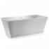 Tina Self Standing Coda White 1700x750x590cm Urben