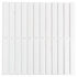 Mosaico Malla Muro Kit-Kat XL Blanco Brillo 29.6x28.4 cm