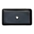 Lavamanos Rectangular Sobre Cubierta Aida Matte Black Urben