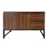 Mueble a Piso Dalia 1.20 mts de ancho Black Walnut con Lavamanos Urben