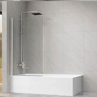 Mampara Fija para Tina 100x150 cm a Pedido