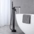 Grifería a Piso Exterior para Tina Self Standing Vivid Black Mate Urben