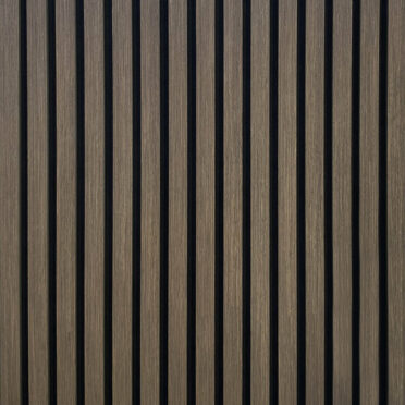 Revestimiento de Muro Wall panel Acústico Vetas Cacao 2400x600x21 mm