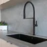 Grifería de Cocina Cuello Cisne Magnet Negra Ramon Soler