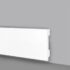 Guardapolvo Recto Blanco PS 70x2900mm Urben