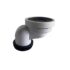 Adaptador de Codo de WC a Piso 220 a 300 mm Urben