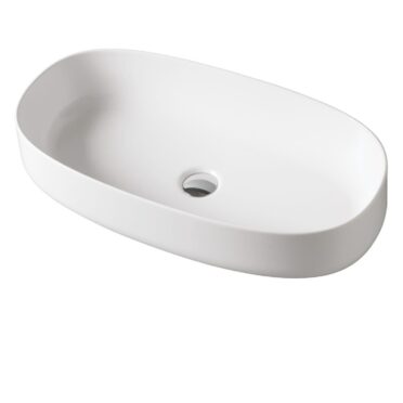 Lavamanos Sobre Cubierta Sin Rebalse Ovalis XL White Urben