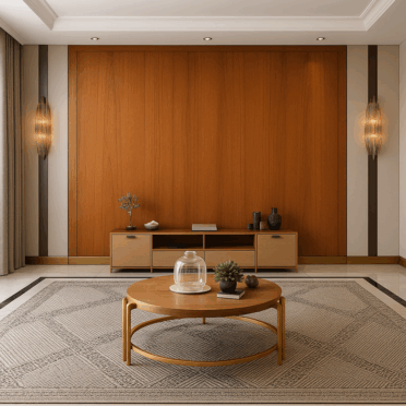 Revestimiento de Muro Wall Panel Bamboo Charcoal 5mm Walnut