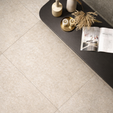 Porcelanato Gres Esmaltado Impresión Digital Cemento 60x120 Beige Rectificado