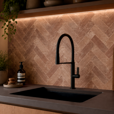 Porcelanato Materia Listello 7.5x23 cm Cotto