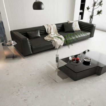 Porcelanato Esmaltado Cosmo Terrazo 60x120 Greige