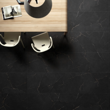 Porcelanato Esmaltado Look Mármol Timeless 60x120cm Nero Marquina