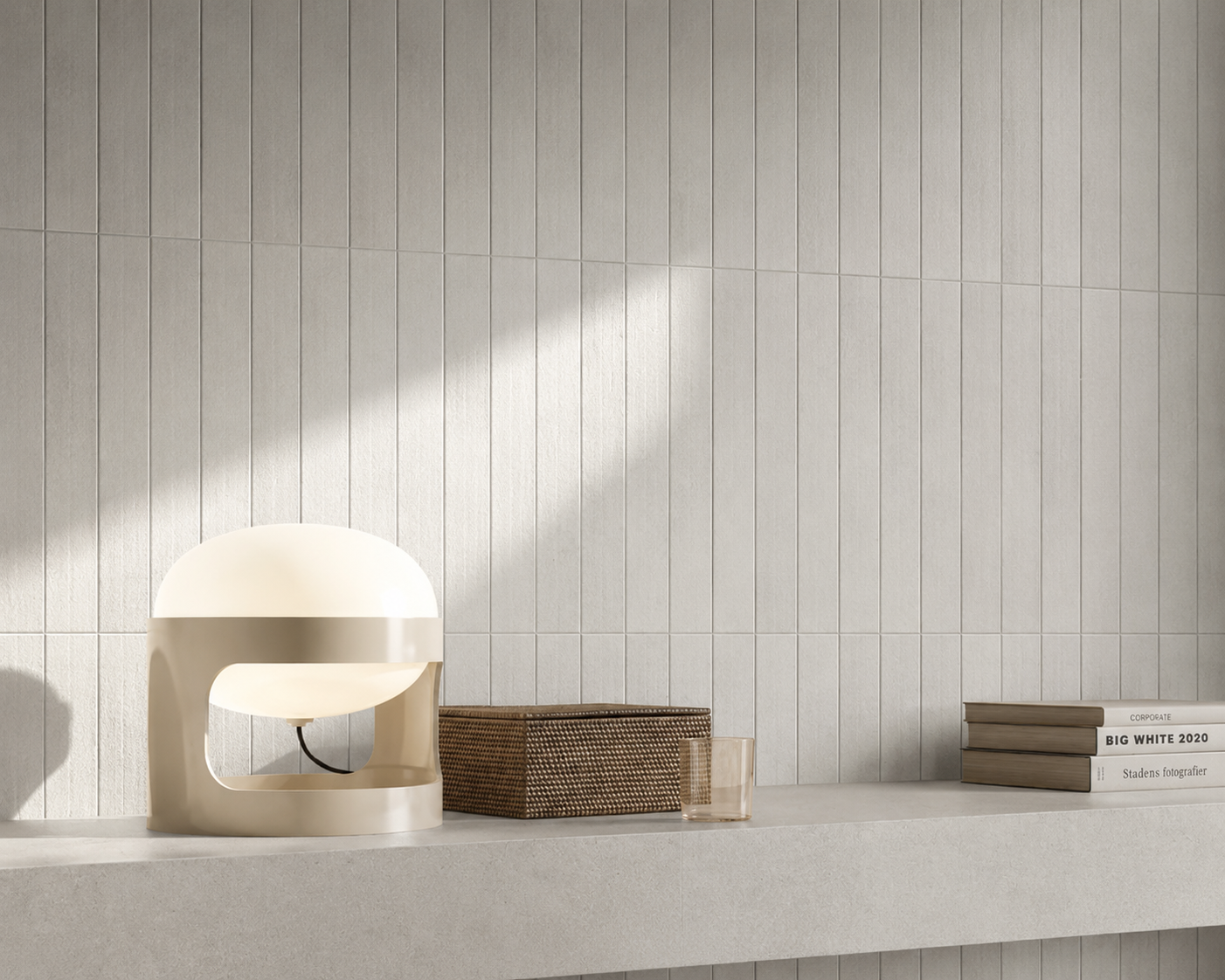 Porcelanato Essenza 5×45 cm Pura Mate
