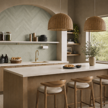 Porcelanato Essenza 5x45 cm Salvia Mate