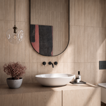 Porcelanato Essenza 5x45 cm Terra Mate